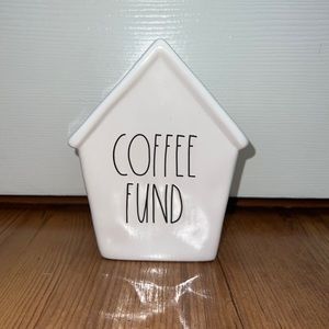 (2 for $25) Rae Dunn Coffee Fund Piggy Bank